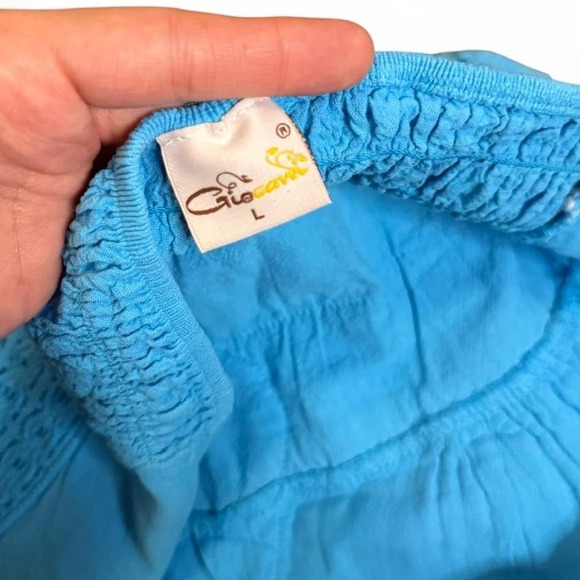 Y2K Earlly 2000s Halter Neck Beach Dress Cover Up Crochet Waist - Picture 4 of 5